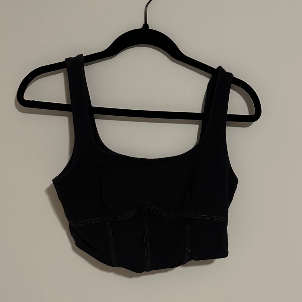 Reformation Black Sleeveless Top
